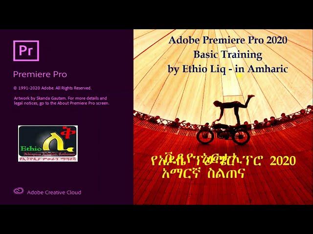 Premiere Pro In 19 Minutes Beginners Basic Tutorial in Amharic