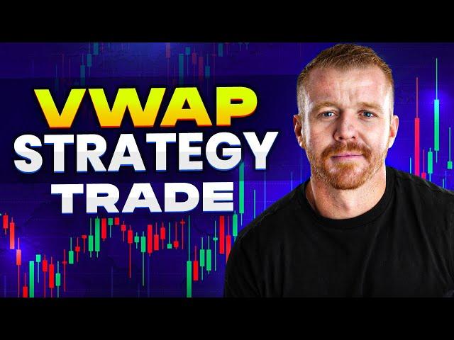 VWAP STRATEGY TRADE WALK THROUGH LIVE!!!