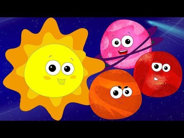 песня планеты | узнать Солнечную систему планеты | Planet Song For Kids | Oh My Genius Russia