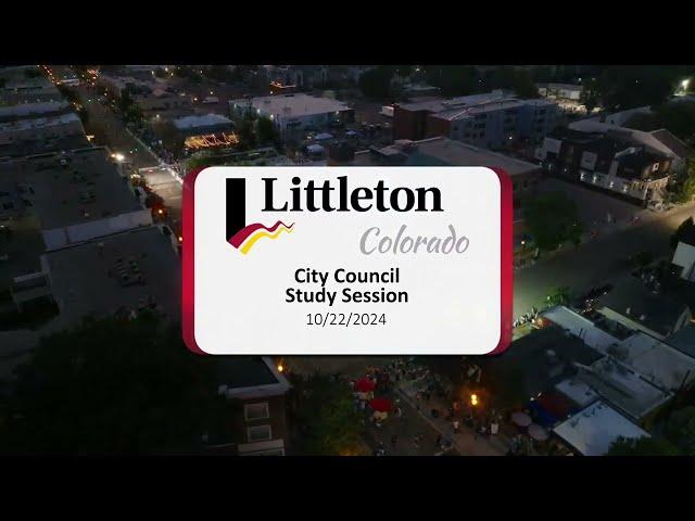 City Council - Study Session - 10/22/2024