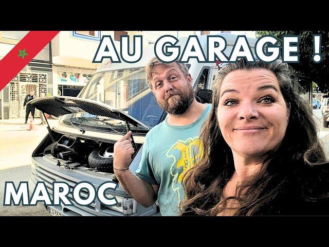 Let's go to the GARAGE in El Hoceima in MOROCCO 