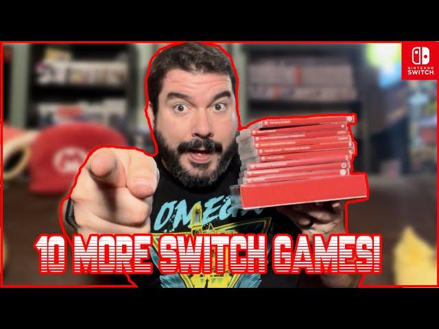 10 MORE Switch Games Added To The Collection!