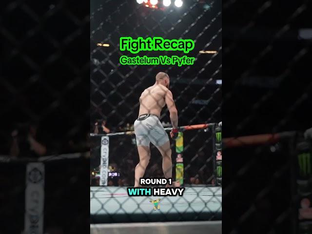Pyfer Vs Gastelum - UFC 316 Fight Recap