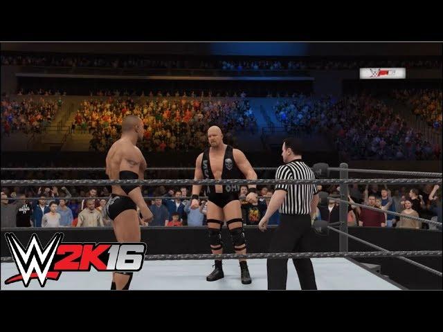 WWE 2k16 - "Stone Cold" Steve Austin vs.The Rock: Wrestlemania XIX - Austin 3:16 Part 25