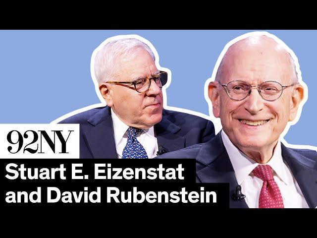 Ambassador Stuart E. Eizenstat in Conversation with David Rubenstein: The Art of Diplomacy