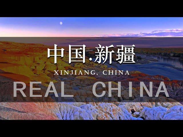 中国.新疆 旅游 航拍 美景  城市自然风光China. Xinjiang Tourism Aerial Photography Beautiful City Natural Scenery