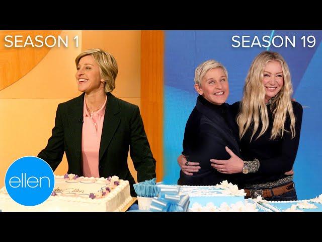 Ellen's Birthday Shows: First Season vs. Final Season