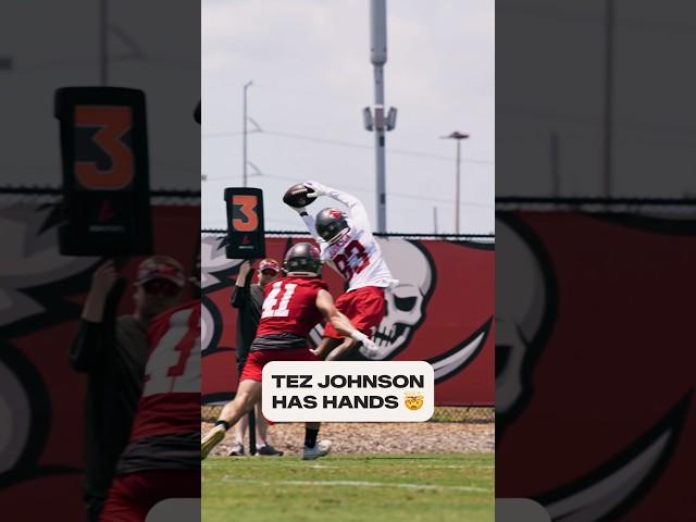 Tez Johnson is already making plays in Tampa Bay  #tezjohnson #buccaneers #nfl #football #catch