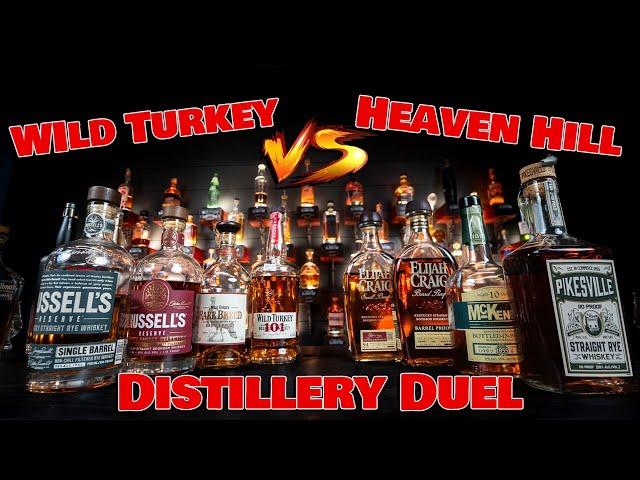 Is Wild Turkey Or Heaven Hill Better? Distillery Duel!