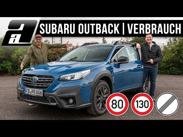 2024 Subaru Outback | SO viel verbraucht er auf der Autobahn! | VERBRAUCHSTEST