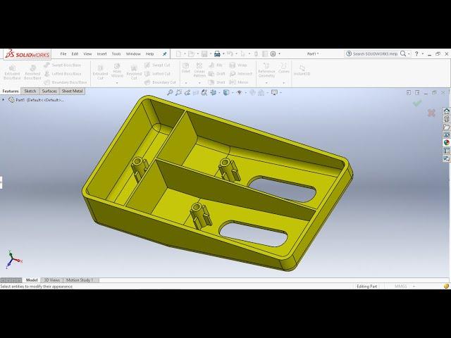 SolidWorks Tutorial - 3D Model - 11