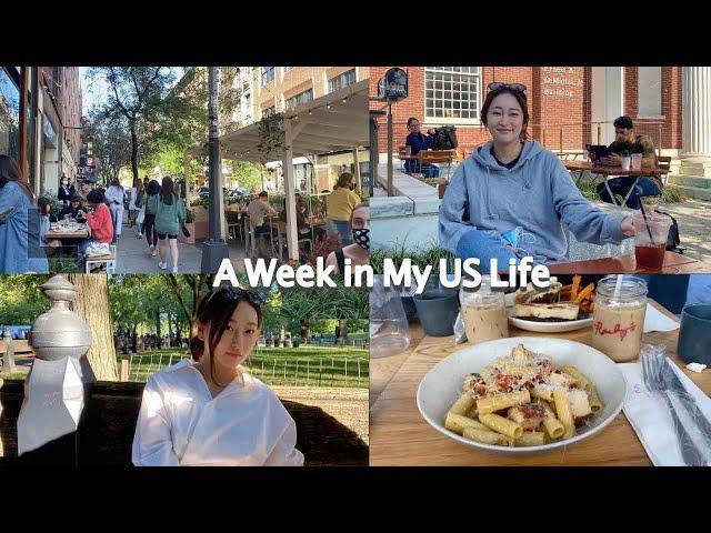 [ 유학생 VLOG] A Week in My US Life | 미국 대학원생의 일상 브이로그