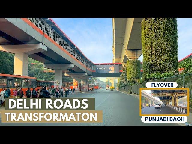 New India: Delhi Roads Transformation – Punjabi Bagh Flyover - Ready to Ease Traffic Problem Soon