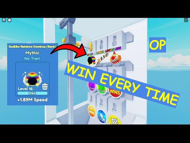 How To Win The Keymachine EVERY TIME (Race Clicker) [Roblox]