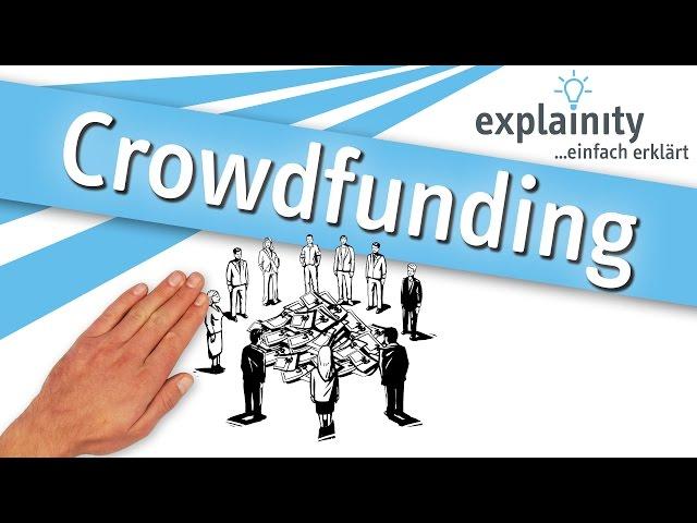 Crowdfunding einfach erklärt (explainity® Erklärvideo)