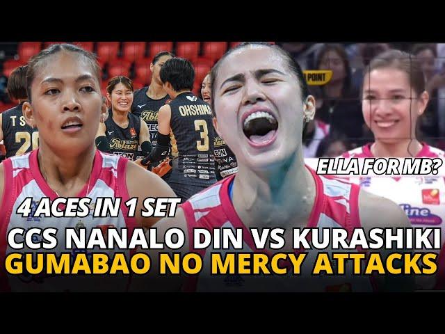 Creamline FINALLY NANALO na vs. Kurashiki! Mich Gumabao BRASUHAN GAMING! Kyle PINAHIRAPAN ang Japan!