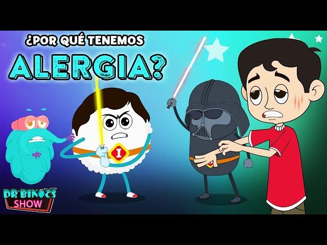 ¿Qué es la alergia? | Vídeos para niños | 2021 dibujos animados de ciencia