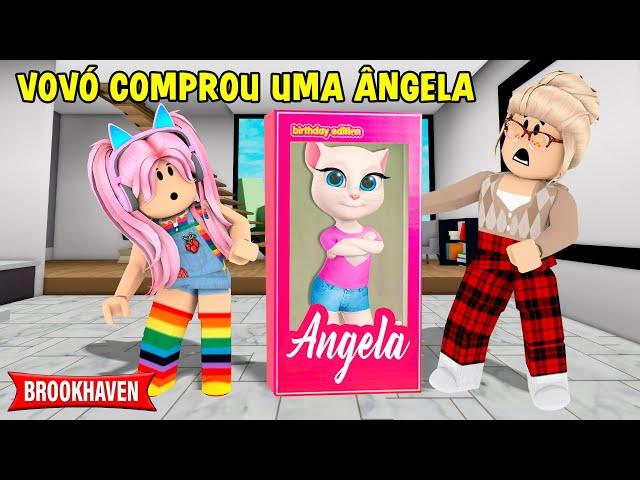 A VOVÓ COMPROU UMA ÂNGELA PELA INTERNET! Historinhas Brookhaven RP  │ ROBLOX