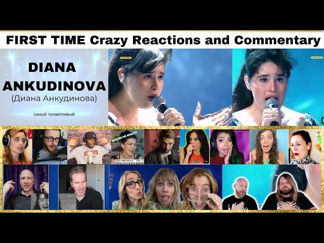 FIRST TIME CRAZINESS | Diana Ankudinova | Reactions and Commentary Compilation