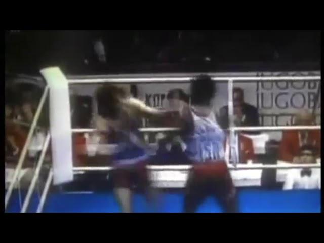 Teofilo Stevenson vs Dragomir Vujkovic (Yug). 1978 Boxing World Championship. Final