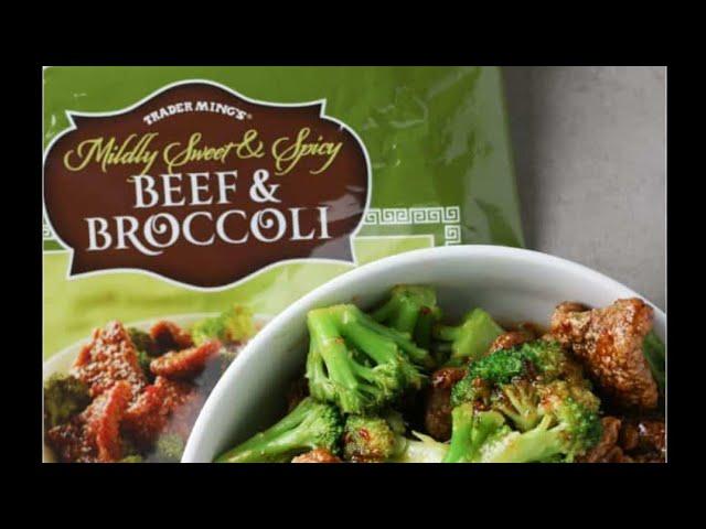 Trader Joe's Beef and Broccoli