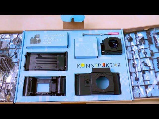 Lomography Konstruktor - Building the camera