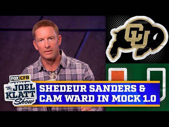 Shedeur Sanders, Cam Ward & Travis Hunter in Joel Klatt's NFL Mock Draft 1.0 | Joel Klatt Show