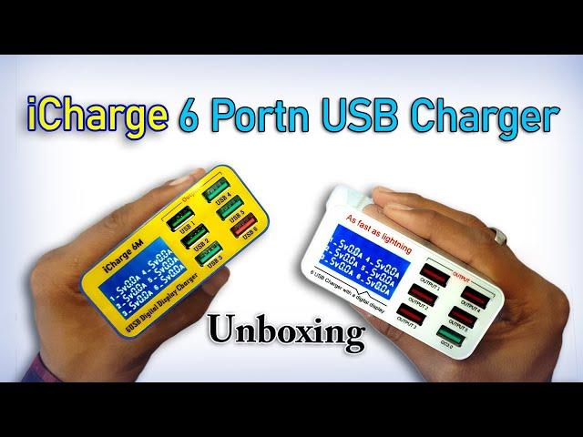 MECHANIC icharge 6M QC 3.0 USB Smart Charge Support Fastcharging With LCD Display#unboxing #fdmobile