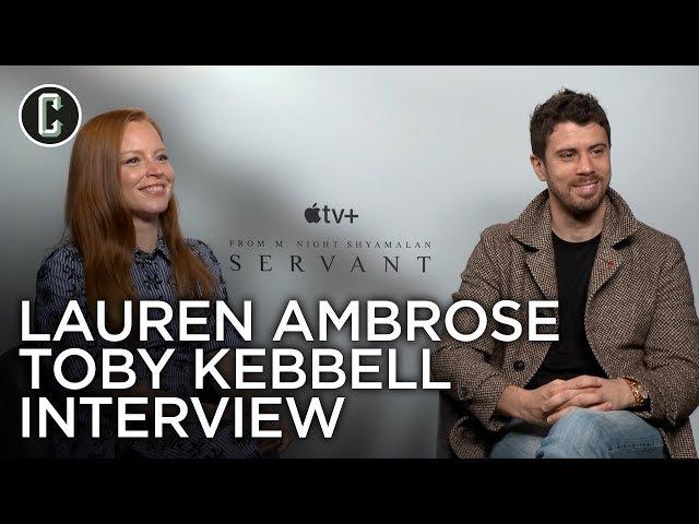 Servant: Toby Kebbell & Lauren Ambrose Interview (Apple TV+)