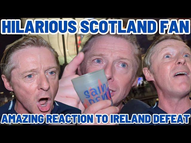 AMAZING SCOTLAND FAN REACTION | Scotland's MOST Scottish Fan