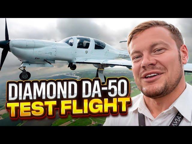 Diamond DA50 RG Flight Review