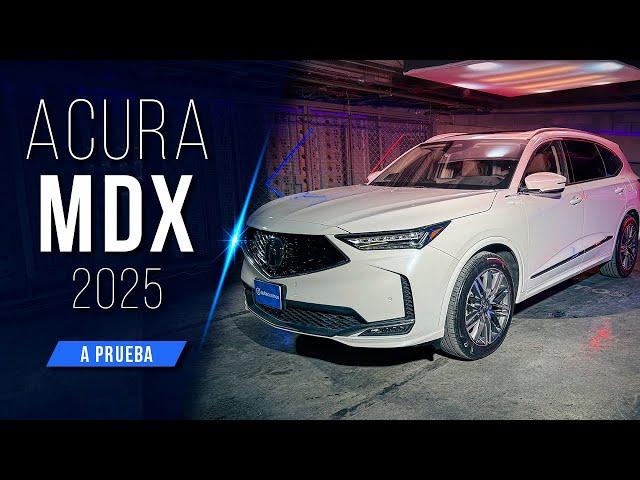 Acura MDX 2025 - Viajes familiares en primera clase | Autocosmos