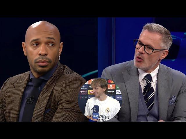 Real Madrid vs Borussia 5-2 Remontada Carlo Ancelotti Interview Luka Modric  Analysis Thierry Henry