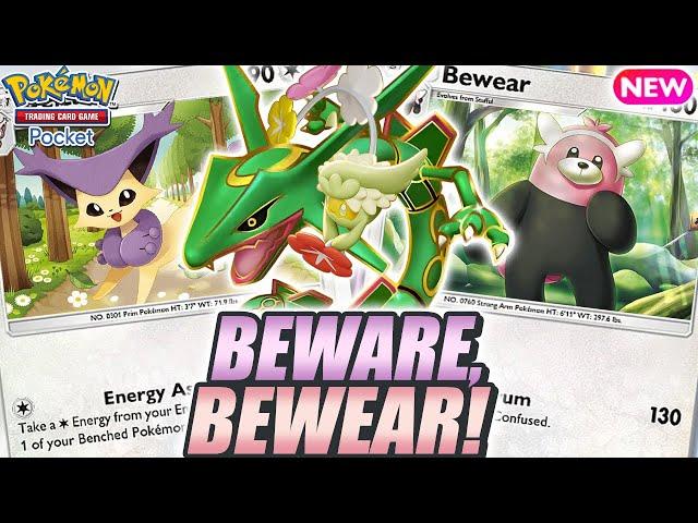 BEWARE ! COMFEY & DELCATTY are Perfect Support for BEWEAR ! - Pokemon TCG Pocket