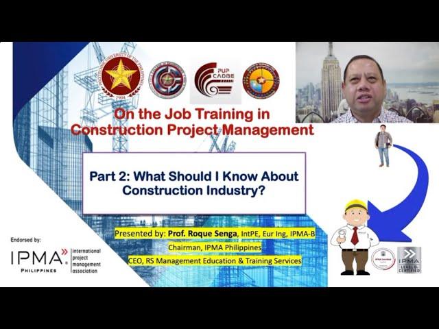 On-the-Job Training (OJT) in Construction Project Management with our Academic Partner, PUP Manila