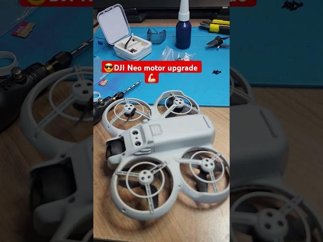 DJI Neo motor dead? #djineo #dji #djirepair #repair #diy #motorupgrade #performance #fpv #drone