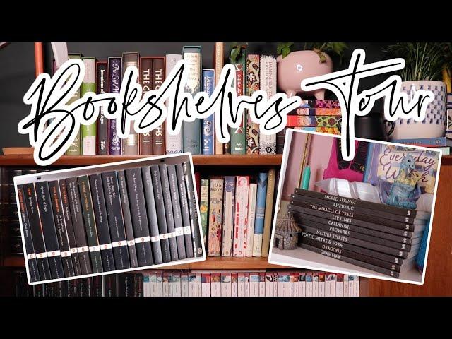 A House Full of Books | Bookshelves Tour!