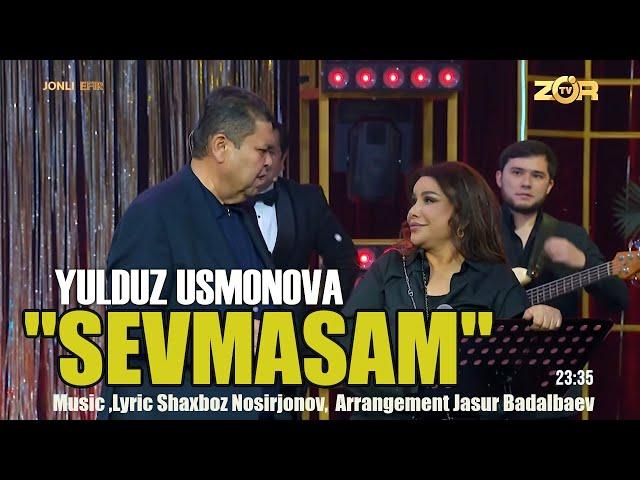 Yulduz Usmonova - Sevmasam (premyera) 2024 #new