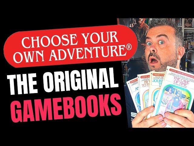 The first CHOOSE YOUR OWN ADVENTURE BOOKS, including The Mystery Of Chimney Rock