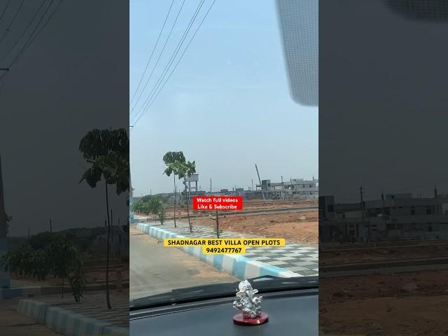 Shadnagar best villa open plots #hyderabad #shadnagarplots #realestate #property