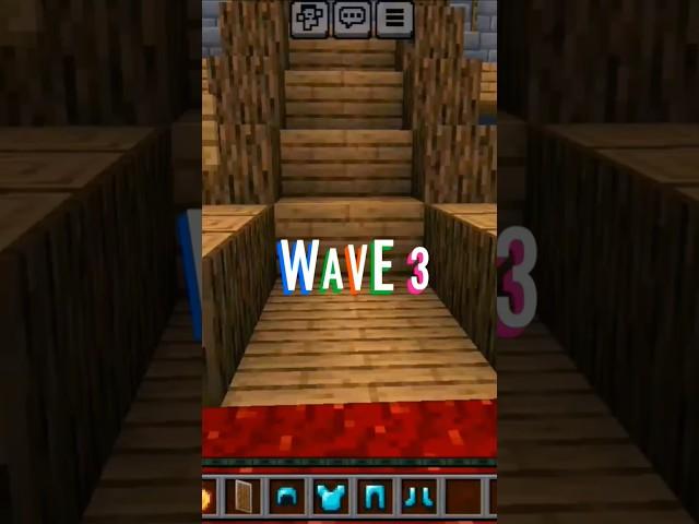 WAVE 3 THE RAID MOBS#minecraft#smartkingstyle