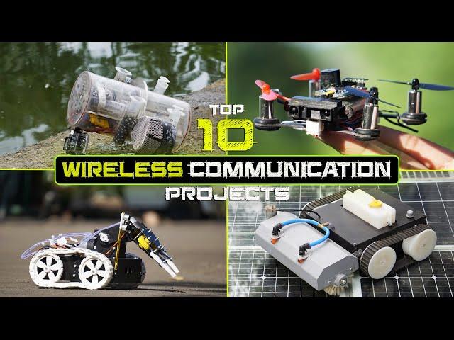 Top 10 Electronics Wireless Communication Projects Ideas 2024