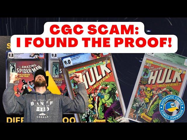 CGC Reholder Scam!!! I Found the Proof!