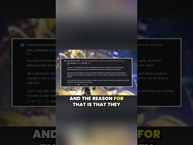 Changing perks in Overwatch 2 #overwatch2 #ow2 #perks #overwatchclips #overwatch