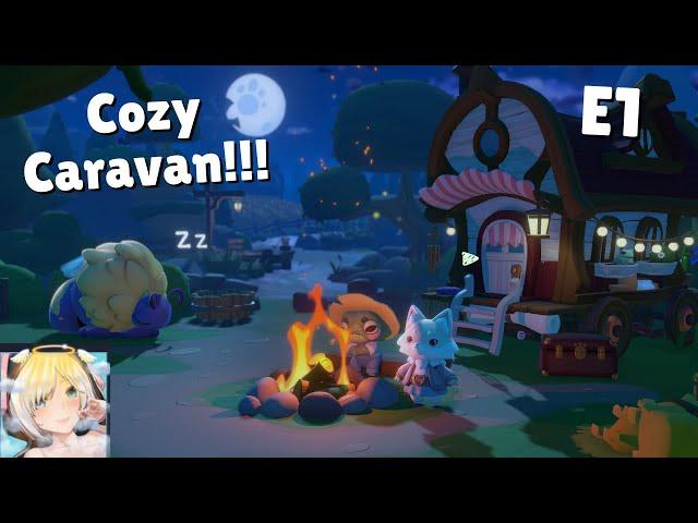 Cozy Caravan Gameplay – Exploring a Cozy World!  – Part 1 (4K) (Early Access)