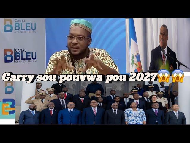 Gwo nouvèl! Garry Conille la pou 2027! Sèl li kap rete!