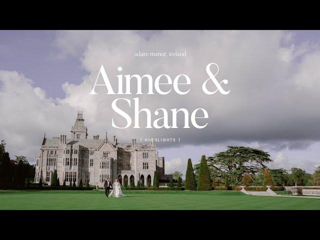 The Best Adare Manor Wedding