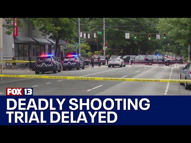 Trial for suspect in deadly Belltown shooting delayed again | FOX 13 Seattle