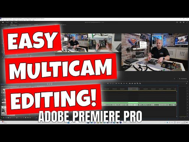 How To Multi Camera Edit Multicam Editing In Adobe Premiere Pro 24