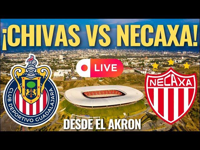  ¡CHIVAS vs Necaxa, en VIVO desde el AKRON! ¿COMO y DONDE verlo HOY martes, JORNADA 13? 